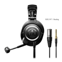 STREAMING HEADSET; XLR AND 1/4 INCH